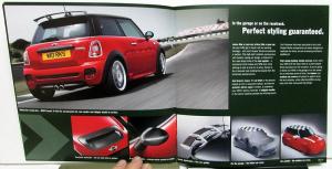 2007 John Cooper Works Mini Cooper Dealer Accessories Sales Brochure Catalog
