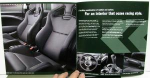 2007 John Cooper Works Mini Cooper Dealer Accessories Sales Brochure Catalog