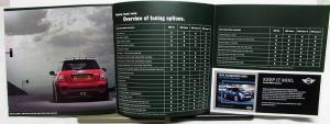 2007 John Cooper Works Mini Cooper Dealer Accessories Sales Brochure Catalog