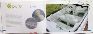 2007 Peugeot Pure 207 Concept Car Brochure Fuel Cell E Car Features Specs