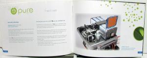 2007 Peugeot Pure 207 Concept Car Brochure Fuel Cell E Car Features Specs