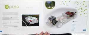 2007 Peugeot Pure 207 Concept Car Brochure Fuel Cell E Car Features Specs