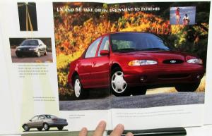 1997 Ford Contour Canadian Dealer Prestige Sales Brochure Large English Text