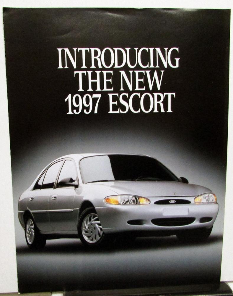 1997 Ford Escort Canadian Dealer Sales Brochure Large Folder English Text