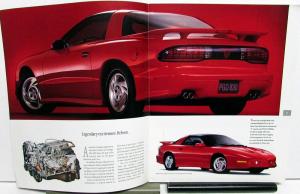 1993 Pontiac Firebird Dealer Sales Brochure Formula Trans Am Features Options