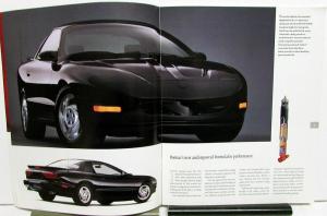 1993 Pontiac Firebird Dealer Sales Brochure Formula Trans Am Features Options