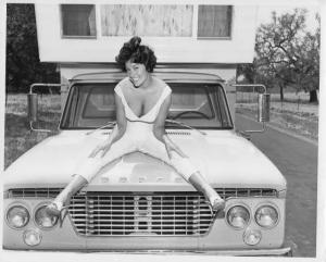 1961 Dodge D200 with Coons Custom Mfg Camper Press Photos 0253 - Set of 7