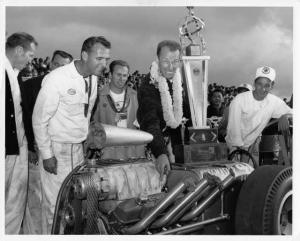1962 Dodge Dragmaster Dart with Jim Nelson Press Photos 0255 - Set of 6