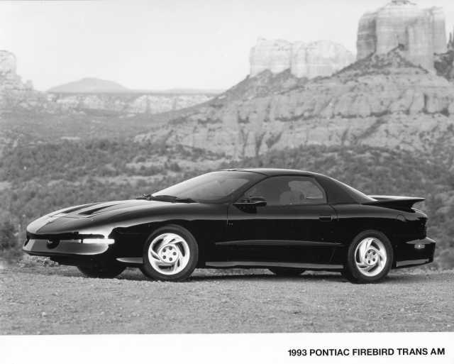 1993 Pontiac Firebird Trans Am Press Photo 0125
