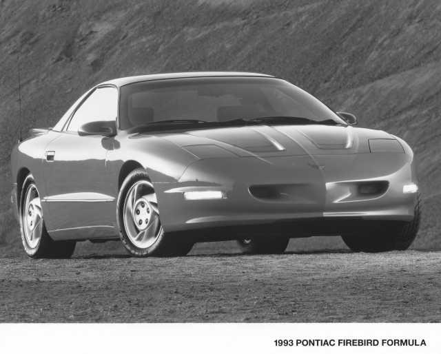 1993 Pontiac Firebird Formula Press Photo 0132