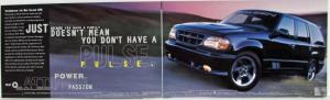 2000 Saleen Ford Mustang S351 S281 SUV XP8 Power in Hands of a Few Press Kit