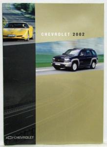 2002 Chevrolet Geneva Motor Show Press Kit Corvette TrailBlazer Tahoe C5-R