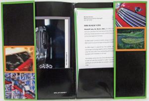 2002 MINI Cooper New York International Auto Show Press Kit