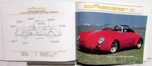 1984 1985 Gazelle Speedster C & TD by Classic Motor Carriages Sales Brochure