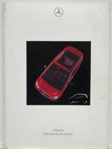 1997 Mercedes-Benz A-Klasse Informacion de Prensa - A-Class Press Kit -Spanish