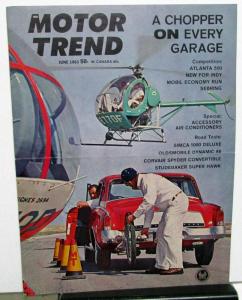 1963 Studebaker Super Hawk Dealer Sales Brochure Motor Trend Article Reprint