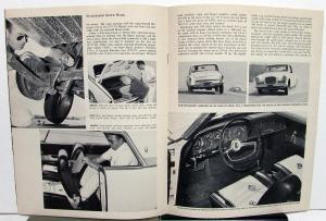 1963 Studebaker Super Hawk Dealer Sales Brochure Motor Trend Article Reprint