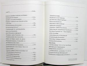 1989 Audi V8 Foreign Dealer German Text Prestige Sales Portfolio Brochure Set