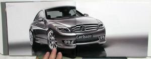 2008 Carlsson Mercedes-Benz Special Editions German & English Text Brochure