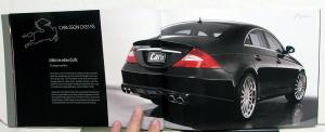 2008 Carlsson Mercedes-Benz Special Editions German & English Text Brochure
