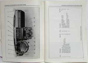 1975 Triumph TR7 Owners Manual Handbook with Wiring Diagram & Consumer Info