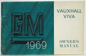 1969 Vauxhall Viva Owners Manual Handbook & Maintenance Instructions Canadian