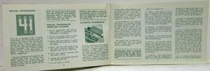 1969 Vauxhall Viva Owners Manual Handbook & Maintenance Instructions Canadian