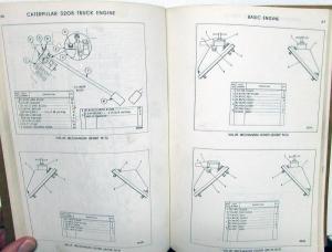 1974 1975 Caterpillar 3208 Truck Engine Parts Book Serial Num 40S1 Form UEG0894S