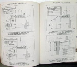 1974 1975 Caterpillar 3208 Truck Engine Parts Book Serial Num 40S1 Form UEG0894S