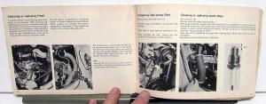 1970 Volkswagen Beetle Owners Manual Handbook Sedan and Convertible