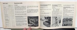 1973 Volkswagen Owners Operation & Maint Manual - Type 3 Squareback & Fastback