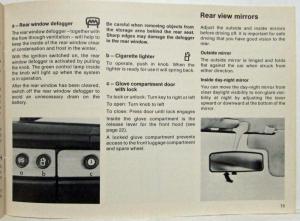 1974 Volkswagen 412 Owners Operation & Maint Manual - Type 4 - 2-Dr 4-Dr Wagon