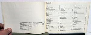 1974 Volkswagen Dasher Owners Operation & Maintenance Manual - 2-Dr 4-Dr Wagon