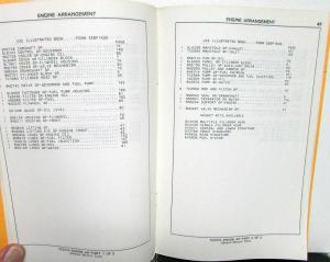 1986 1987 Caterpillar 3208 Truck Engine Parts Book Ford GMC Volvo White