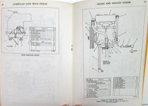 1978 1979 Caterpillar 3208 Truck Engine Parts Book IHC Serial Number 32Y1-Up