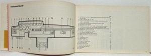 1975 Volkswagen Scirocco Owners Operation and Maintenance Manual