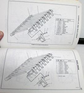 1987 Caterpillar 3208 Truck Engine Parts Book 2Z1 Up Ser Numbers Ford GMC