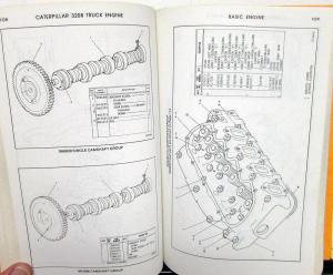 1985 Caterpillar 3208 Truck Engine Parts Book 2Z1 Up Ser Numbers Ford GMC IHC