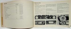 1975 Volkswagen Dasher Owners Operation & Maintenance Manual - 2-Dr 4-Dr Wagon