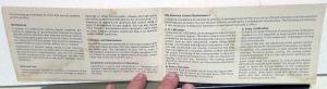 1976 Volkswagen Warranty & Maintenance Manual - Rabbit Scirocco Dasher