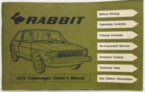 1979 Volkswagen Rabbit Owners Manual