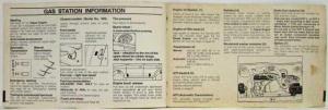 1979 Volkswagen VW Rabbit Owners Manual - Canadian