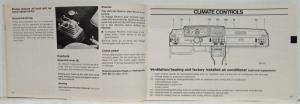 1979 Volkswagen VW Dasher Owners Manual