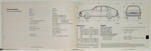 1979 Volkswagen VW Dasher Owners Manual