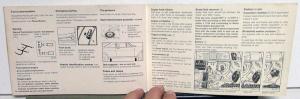 1980 Volkswagen VW Dasher Owners Manual