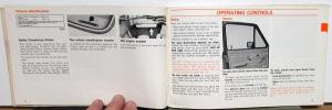 1980 Volkswagen VW Rabbit Owners Manual