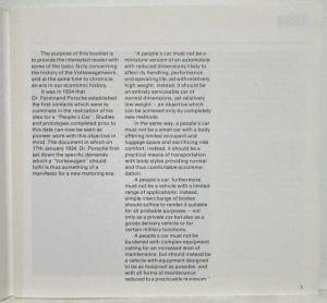 1934-1982 Volkswagen VW History Book - Maroon Cover