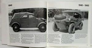 1934-1982 Volkswagen VW History Book - Maroon Cover