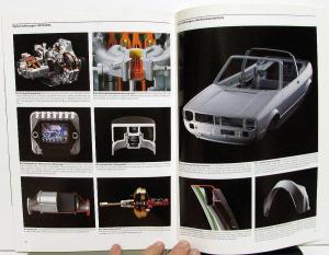 1990 Volkswagen VW Golf German Text Foreign Dealer Sales Brochure Cabriolet