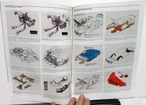 1990 Volkswagen VW Passat German Text Foreign Dealer Sales Brochure